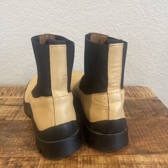 ATP ATELIER Women 39 US 9 Leather Catania Ankle Boots UK6 761-IJMO11 Vibram - Picture 7 of 11